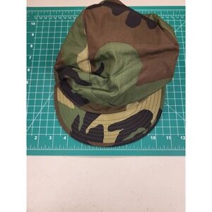 SEKRI Industries Camo Cap Military Army‎ Style Hat Size 7 Camouflage Pattern